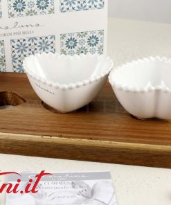 Vassoio Acacia con 2 Ciotole – 24065 Claraluna