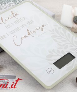 Bilancia con Decoro Cuore Verde – 25021V Claraluna