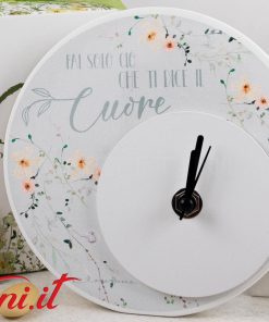 Orologio con Decoro Floreale Verde – 25034V Claraluna