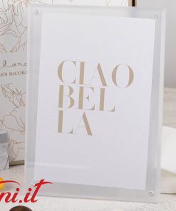 Portafoto Plexiglass Trasparente – 25338 Claraluna