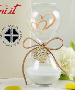 Amore – Clessidra H16,5 cm – Pick e Partecip. OMAGGIO