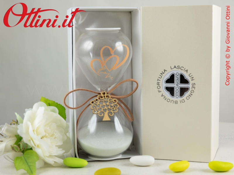Amore – Clessidra H16,5 cm – Pick e Partecip. OMAGGIO - Image 5