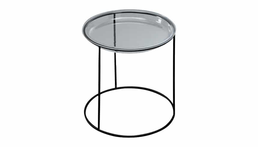 Coffee table tondo in vetro Orione - Image 4