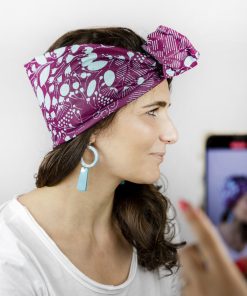 TOO italy Fascia per Capelli in Wax Purple