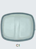 Placche dorsali per iperestensori tielle camp c1