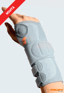 Polsiera ortopedica con rinforzo e tessuto 3d Sporlastic 7035 manu hit