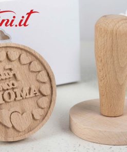 Set Stampini in Legno per Dolci Quadrifoglio