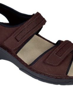 Sandalo da uomo con 2 cinghie in velcro Berkemann Fabian