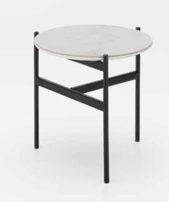 Tavolino Martello Top MDF Ricoperto di Ceramica