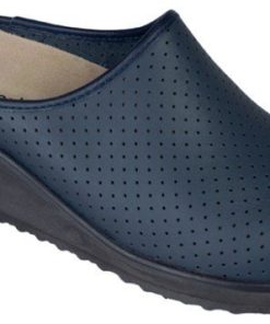 Zoccolo da lavoro uomo donna in pelle di vitello forata Tec Pro Thordu Berkemann