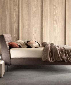 Letto contenitore o fisso personalizzabile piede alto Modello Butter