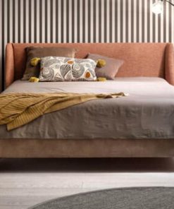 Letto contenitore piede alto Hugo