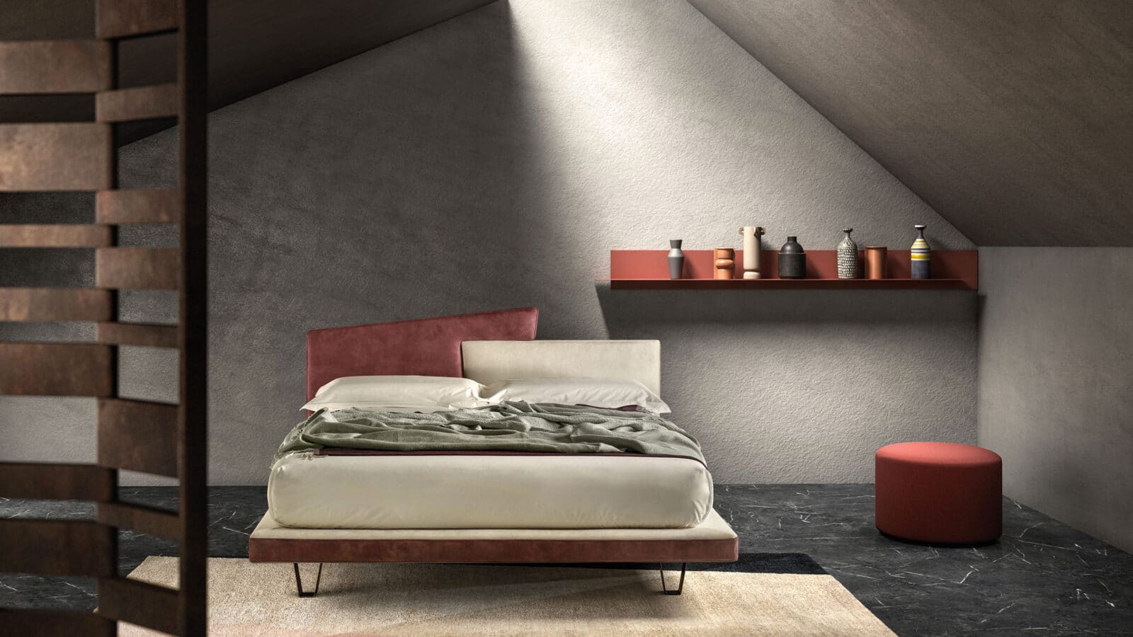 Letto Fisso Sospeso Modello Ford