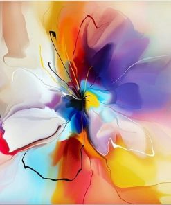 Quadro In Vetro Modello Fiore